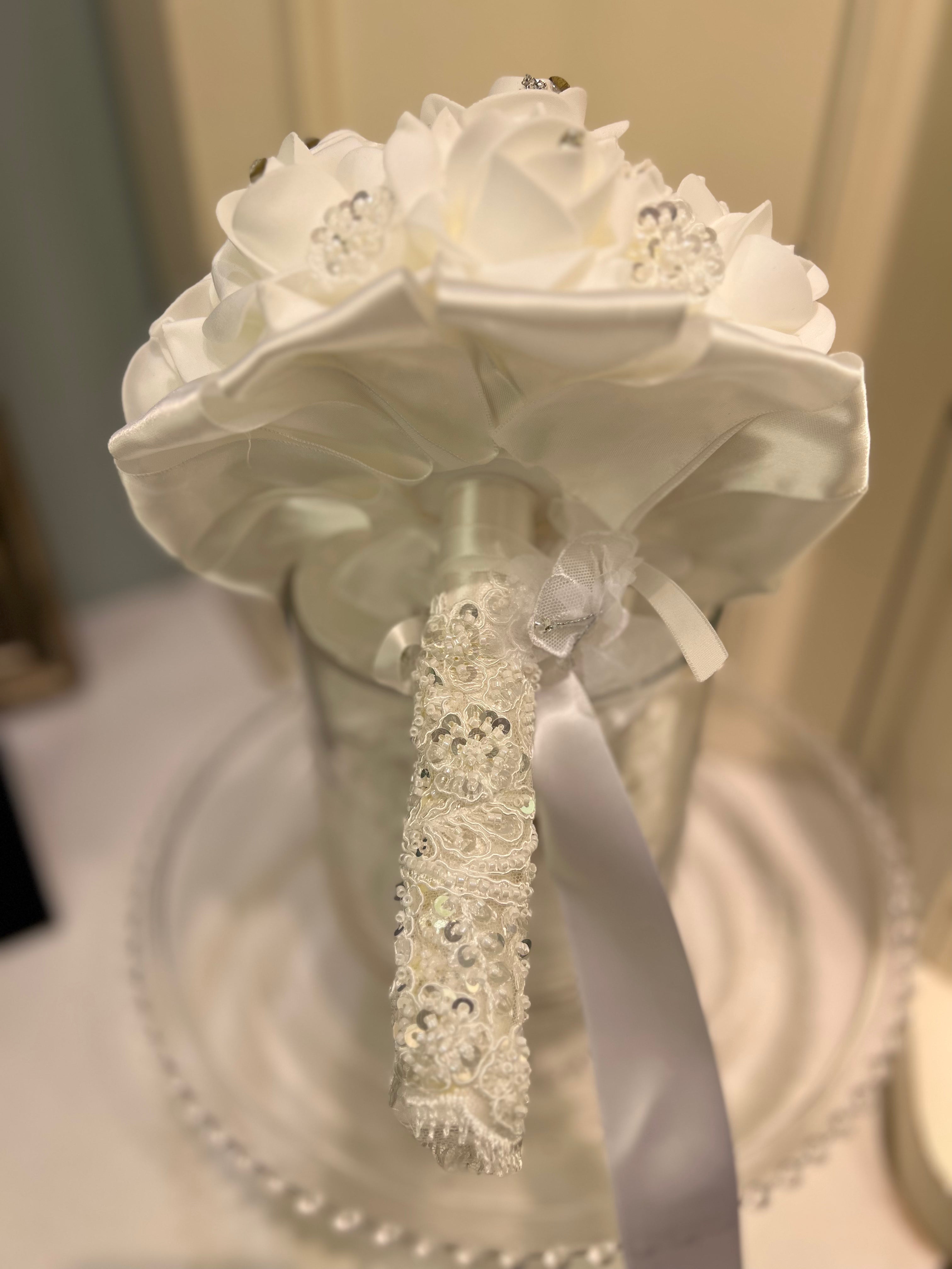 Faux Flower Bouquet